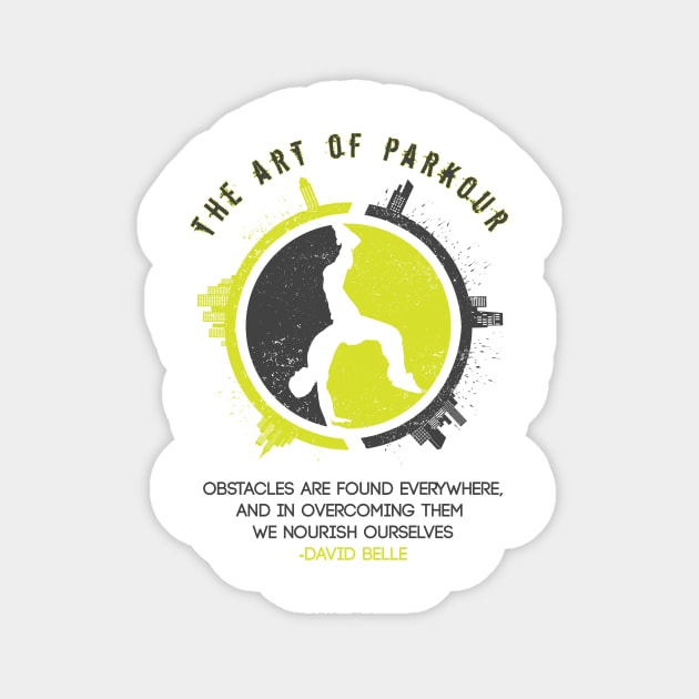 The Art Of Parkour Sticker by EpikArtz